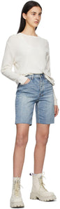 Ksubi Blue Brooklyn Shorts