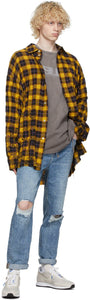 Ksubi Blue Bullet Vibez Trashed Jeans