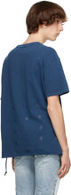 Ksubi Blue Cross Logo Biggie T-Shirt