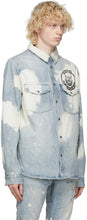 Ksubi Blue Denim Frontier Oktane Shirt