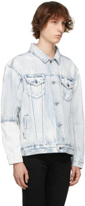 Ksubi Blue Denim 'Mayhem' Oh.G Jacket