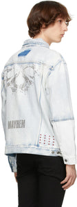 Ksubi Blue Denim 'Mayhem' Oh.G Jacket