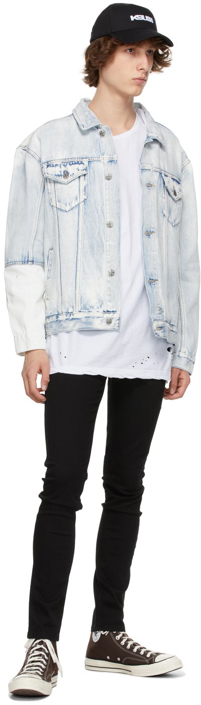 Ksubi Blue Denim 'Mayhem' Oh.G Jacket