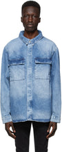 Ksubi Blue Snakebite Shirt - Chemise Ksubi Blue Snakebite - Ksubi 블루 뱀 바이트 셔츠