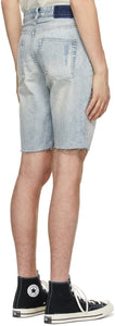 Ksubi Blue Wolf Shorts