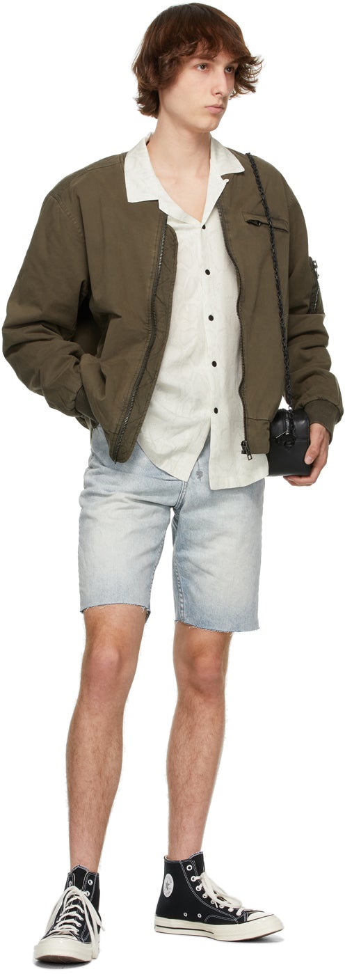 Ksubi Blue Wolf Shorts