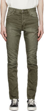 Ksubi Green Chitch Jeans - Jean de chitch vert ksubi - Ksubi 그린 chitch 청바지