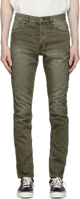 Ksubi Green Chitch Jeans - Jean de chitch vert ksubi - Ksubi 그린 chitch 청바지