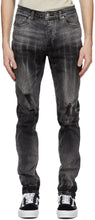 Ksubi Grey Chitch Smoke Out Jeans - Ksubi Grey Chitch Smoke Smoke Out Jean - Ksubi 그레이 chitch는 청바지를 연기합니다
