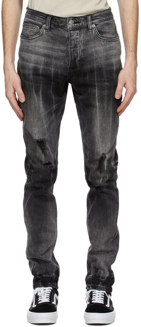 Ksubi Grey Chitch Smoke Out Jeans - Ksubi Grey Chitch Smoke Smoke Out Jean - Ksubi 그레이 chitch는 청바지를 연기합니다