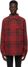 Ksubi Red Paradox Shirt - Chemise de paradoxe rouge ksubi - Ksubi red paradox shirt.
