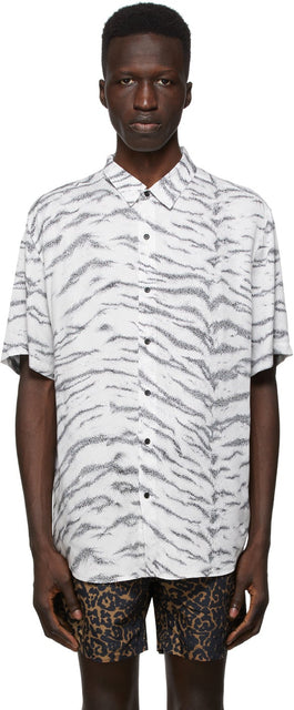 Ksubi White Riot Short Sleeve Shirt - Chemise à manches courtes Ksubi White Riot - Ksubi 화이트 폭동 짧은 소매 셔츠