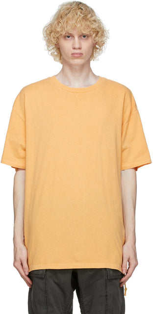 Ksubi Yellow Biggie T-Shirt - T-shirt KSUBI JAUNE BIGGIE - Ksubi 노란색 티셔츠 셔츠