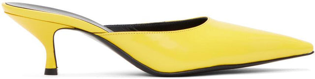 Kwaidan Editions Yellow Pointed Heels - Kwaidan Editions Jaune Talons pointus jaunes - Kwaidan 에디션 노란색 뾰족한 발 뒤꿈치
