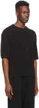 LE17SEPTEMBRE Black Knit T-Shirt