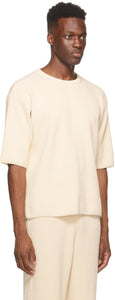 LE17SEPTEMBRE Off-White Knit T-Shirt