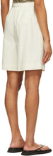 LE17SEPTEMBRE Off-White Linen-Blend Easy Shorts