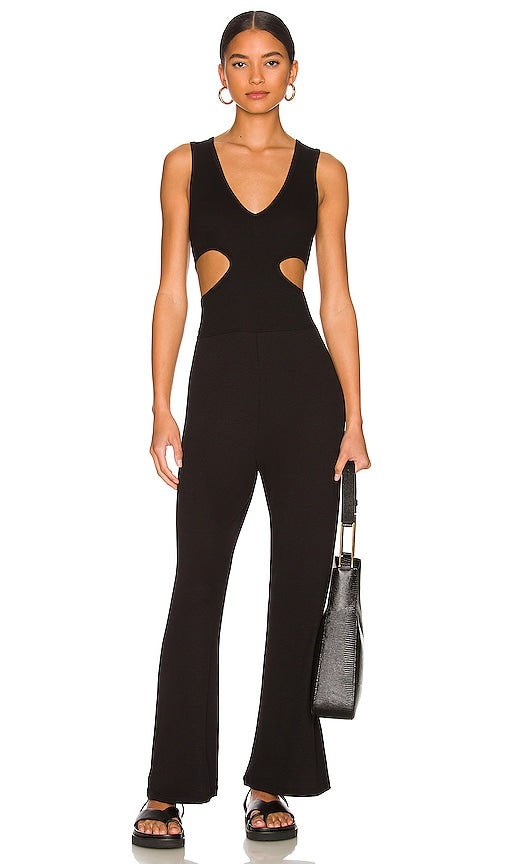 LNA Rowan Jumpsuit in Black Combinaison LNA Rowan en noir LNA Rowan连身裤黑色