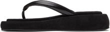LOW CLASSIC Black Platform Flip Flop Sandals