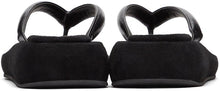 LOW CLASSIC Black Platform Flip Flop Sandals