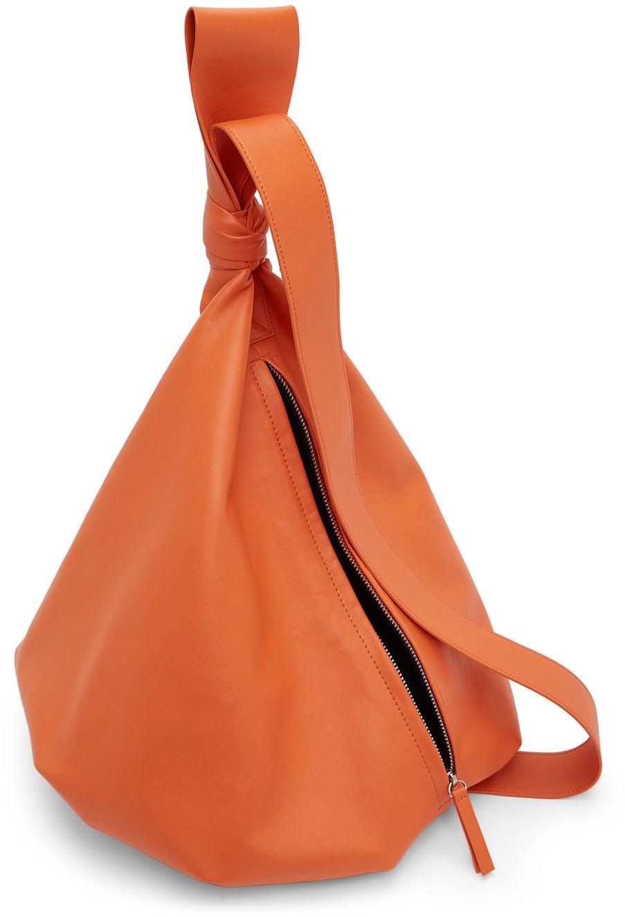 LOW CLASSIC Orange Faux-Leather Big Lucky Bag