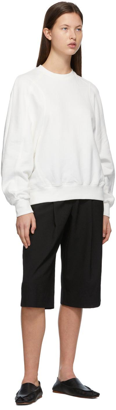 LOW CLASSIC White Classic Stitch Sweatshirt