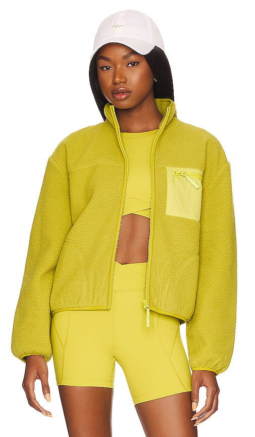L*SPACE x Tessa Brooks Powerhouse Jacket in Green L * Space x Tessa Brooks Powerhouse Veste en vert L*空间X Tessa Brooks绿色的Powerhouse夹克
