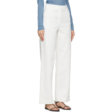 LVIR White Stitch-Point Jeans