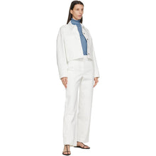 LVIR White Stitch-Point Jeans