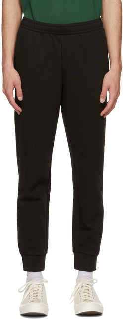 Lacoste Black Sport Tennis Lounge Pants - Pantalon de salon de tennis de sport noir Lacoste - LaCoste 검은 스포츠 테니스 라운지 바지