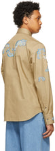 Lanvin Beige Embroidered Shirt