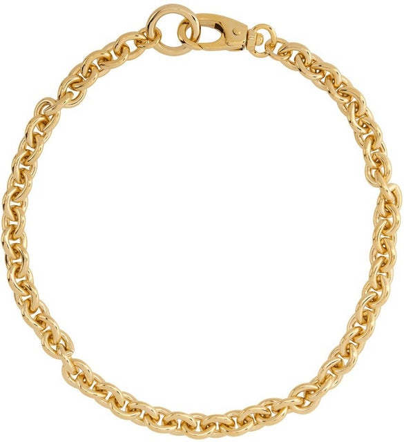 Laura Lombardi Gold Cable Chain Necklace - Collier de chaîne de câble d'or Laura Lombardi - Laura Lombardi 골드 케이블 체인 목걸이