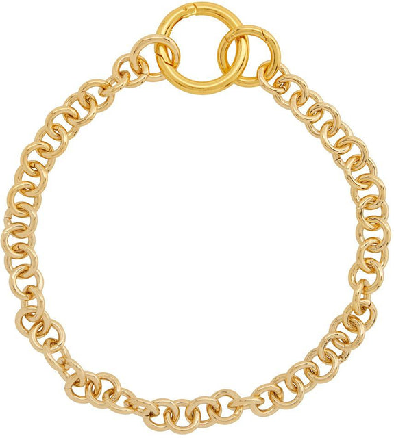 Laura Lombardi Gold Fede Necklace - Collier Laura Lombardi Gold Fede - Laura Lombardi 골드 Fede Necklace.