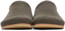 Lauren Manoogian Grey Canvas New Mono Slippers