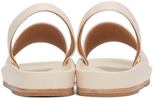 Lauren Manoogian Off-White Contour Sandals