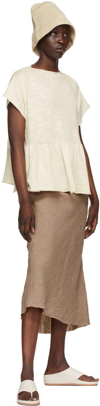 Lauren Manoogian Off-White Tier T-Shirt