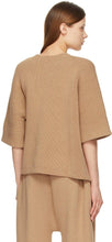 Lauren Manoogian Tan Wide Interlock T-Shirt