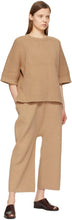 Lauren Manoogian Tan Wide Interlock T-Shirt