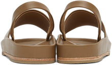 Lauren Manoogian Taupe Contour Sandals