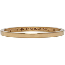 Le Gramme Gold Polished 'Le 1 Grammes' Wedding Ring - Bague de mariage 'LE 1 grammes "Le gramme d'or - Le Gramme Gold Polished 'Le 1 Grammes'결혼 반지