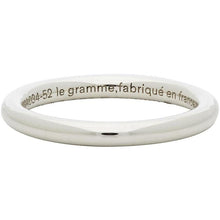 Le Gramme Silver Polished 'Le 3 Grammes' Bangle Ring