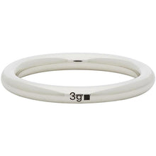 Le Gramme Silver Polished 'Le 3 Grammes' Bangle Ring