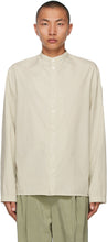Lemaire Beige Blouse Shirt - Chemise de chemisier Lemaire beige - lemaire 베이지 색 블라우스 셔츠