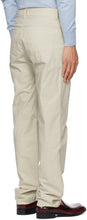 Lemaire Beige Tapered 5 Pocket Trousers