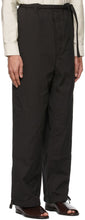 Lemaire Black Drawstring Judo Trousers