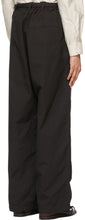 Lemaire Black Drawstring Judo Trousers