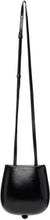 Lemaire Black Molded Tacco Bag - Sac tacco moulé noir Lemaire - lemaire 검은 몰딩 된 Tacco Bag.