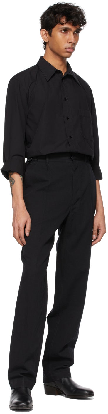 Lemaire Black Regular Shirt