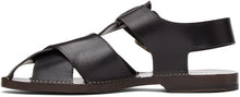 Lemaire Black Strap Sandals