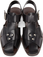 Lemaire Black Strap Sandals